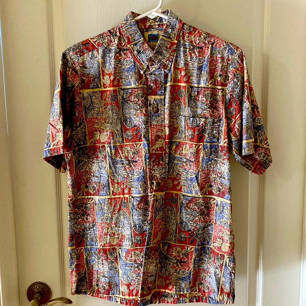 AVi collection by KAHALA size M mens Hawaiian shirt